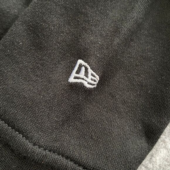 Los Angeles LA Kings Wordmark Logo New Era Hoodie Womens Medium Black NHL Hockey - Picture 13 of 15